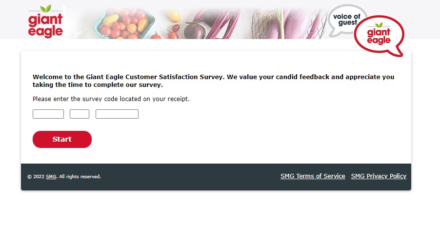 GiantEagle Online Feedback Survey 