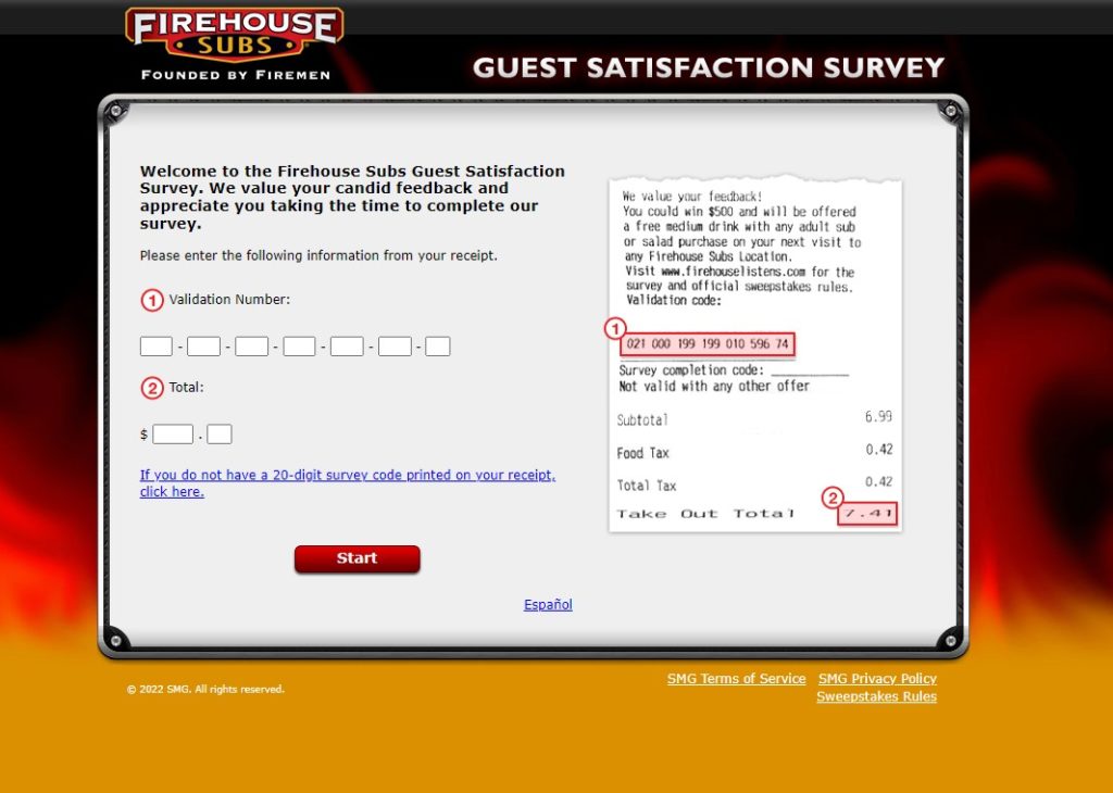 Firehouse Subs Survey
