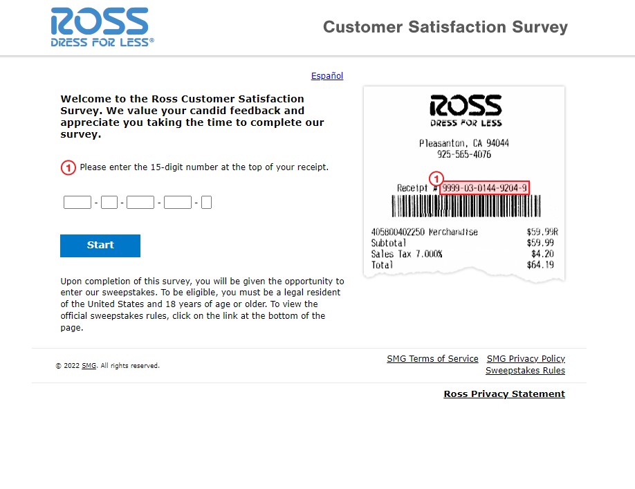 Ross Listens Survey
